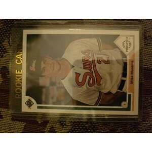 1991 Upper Deck Mike Mussina Rookie Top Prospect Baseball Card 65 RC Orioles HOF